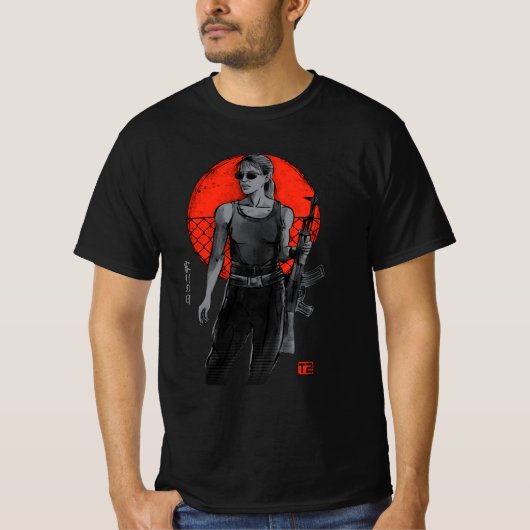 Sarah connor classic t-shirt (Voorkant)