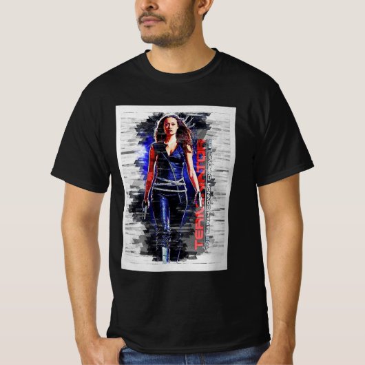 Sarah connor film t-shirt (Voorkant)