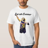 Sarah connor muziek t-shirt (Voorkant)