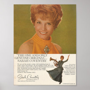 Sarah Coventry Advertisement 1968 Poster