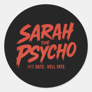Sarah de Psycho Sticker