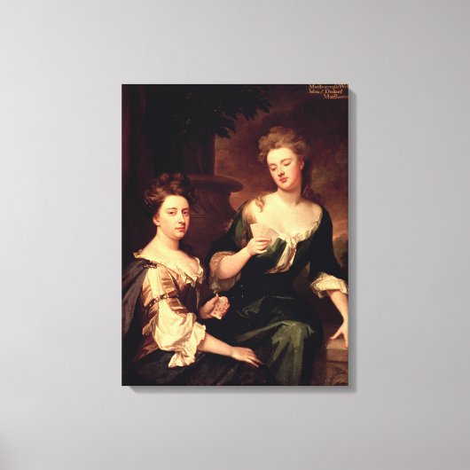 Sarah, Duchess van Marlborough Canvas Afdruk (Voorkant)