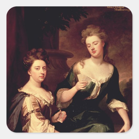 Sarah, Duchess van Marlborough Vierkante Sticker (Voorkant)
