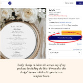 Sarah Elegante Monogram Huwelijk Zwart & Wit Kaart