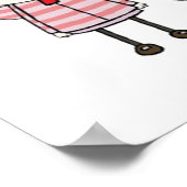 Sarah en eendenpeper cartoon poster (Hoek)