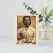Sarah Forbes Bonetta Portrait Art Briefkaart (Staand voorkant)