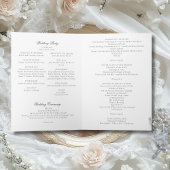 Sarah Full Mass vouwde het katholieke Wedding Prog Programma