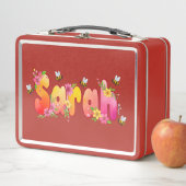 Sarah - Gepersonaliseerde Bij Lunchbox (In situ)