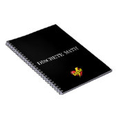 Sarah Hart Zwart Notitieboek (Rechterzijde)