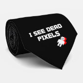 Sarah Marshall Dead Pixels Stropdas (Opgerold)