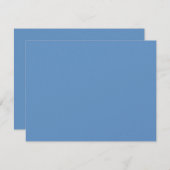 Sarah Mikaela Bat Mitzvah Ontvangt blauw boomleven Kaart (Voorkant / Achterkant)