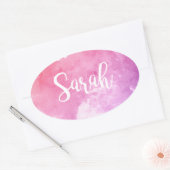Sarah Name Ovale Sticker (Envelop)