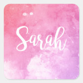 Sarah Name Vierkante Sticker (Voorkant)
