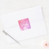 Sarah Name Vierkante Sticker (Envelop)