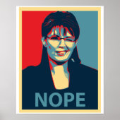 Sarah... Nope Poster (Voorkant)