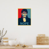 Sarah... Nope Poster (Keuken)