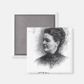 Sarah Orne Jewett Magneet (Voorkant / Achterkant)