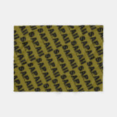 Sarah, Orphan Black karakter, vetgedrukte tekst Fleece Deken (Voorkant (Horizontaal))