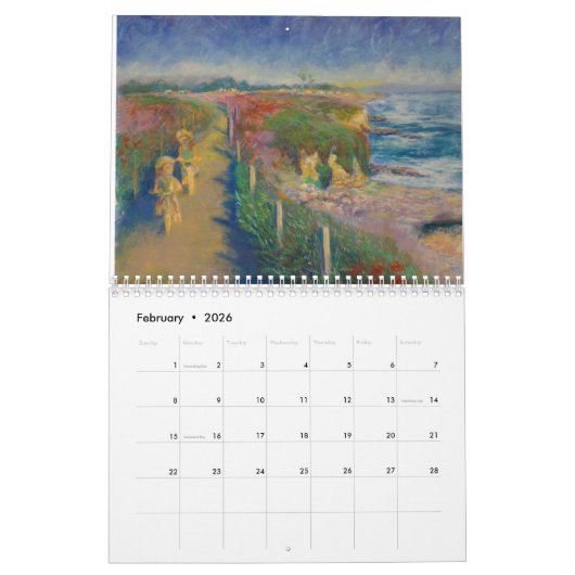 Sarah Orre Fine Art Kalender 2021 (Feb 2026)