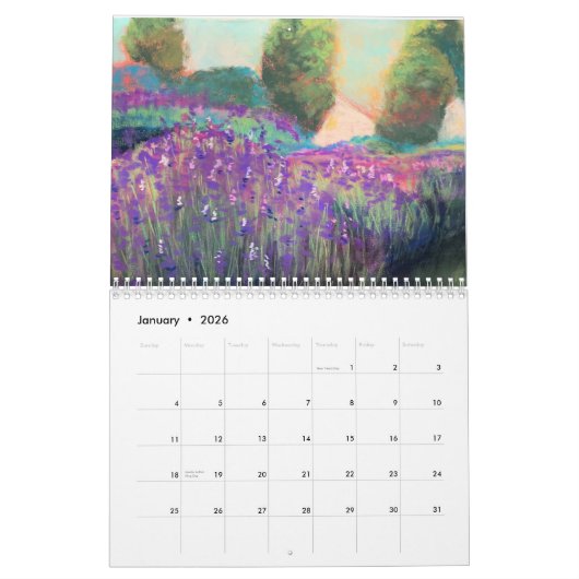 Sarah Orre Fine Art Kalender 2021 (Jan 2026)