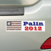 Sarah Palin 2012 Bumpersticker (Op auto)