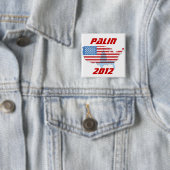 Sarah Palin 2012 Button (In situ)