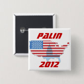 Sarah Palin 2012 Button (Voorkant /achterkant)