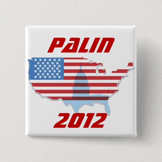Sarah Palin 2012 Button (Voorkant)
