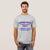 sarah Palin 2012 T-shirt (Voorkant volledig)
