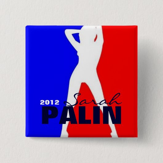 Sarah Palin 2012 Vierkante Button 5,1 Cm (Voorkant)