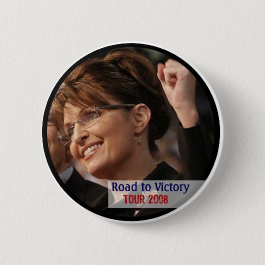 Sarah Palin Button (Voorkant)