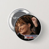 Sarah Palin Button (Voorkant /achterkant)
