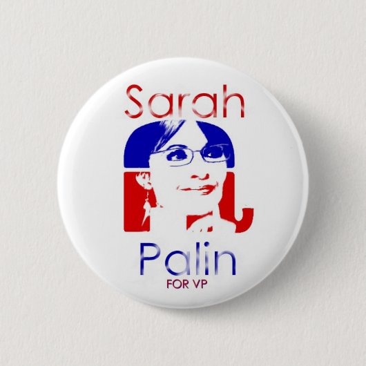 Sarah Palin Button (Voorkant)