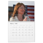 Sarah Palin citeert Wall Calendar Kalender (Feb 2026)