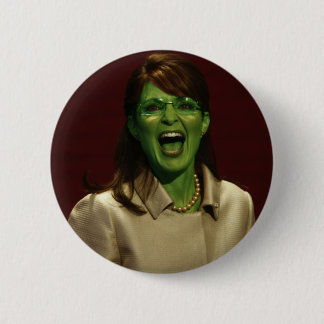 Sarah Palin de heks Ronde Button 5,7 Cm