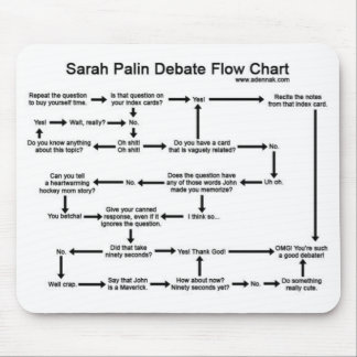 Sarah Palin Debate Flow Chart Muismat