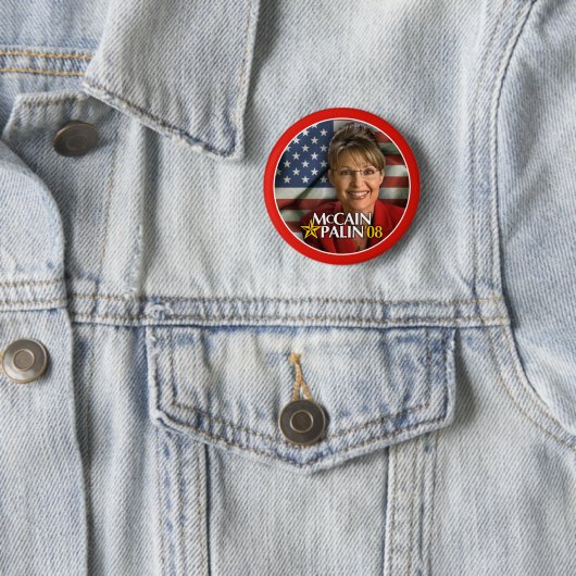 Sarah Palin Foto Button (In situ)