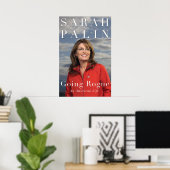 Sarah Palin Going Rogue Hoesje Poster (Thuiskantoor)