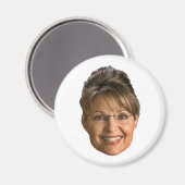 Sarah Palin Head Magneet (Voorkant / Achterkant)