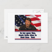 Sarah Palin houdt van Beer Post Card Briefkaart (Voorkant / Achterkant)