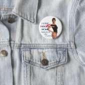 Sarah Palin - I Love Hot(ckey) Moms Button (In situ)