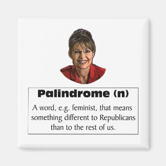 Sarah Palin is een feministe? Magneet