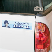 SARAH PALIN IS MIJN HOMEGIRL BUMPERSTICKER (Op Truck)