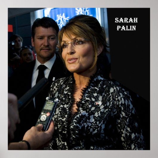 Sarah Palin Met Husband Todd Poster (Voorkant)