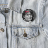 Sarah Palin MILF Ronde Button 5,7 Cm (In situ)