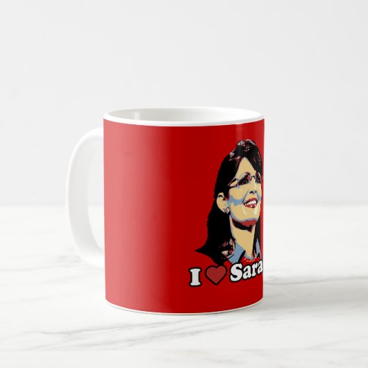 Sarah Palin mok (Voorkant links)