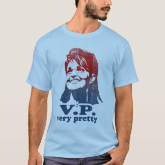 Sarah Palin nood V.P. zeer  t-shirt