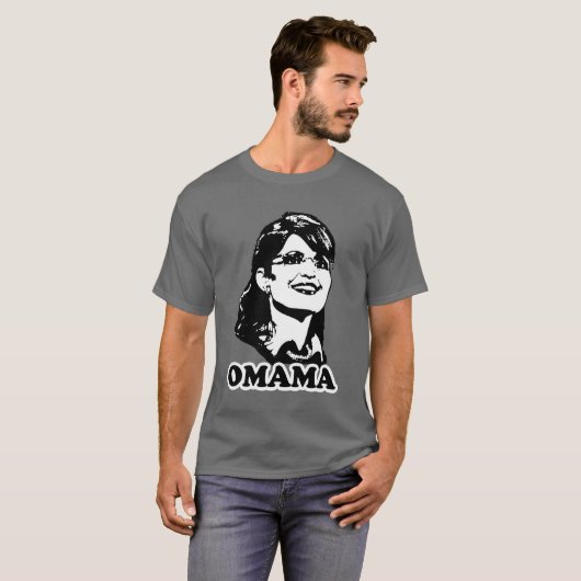 Sarah Palin Omama t-shirt (Voorkant volledig)