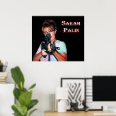 Sarah Palin Poster (Thuiskantoor)