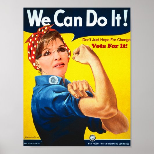Sarah Palin - Poster (Voorkant)